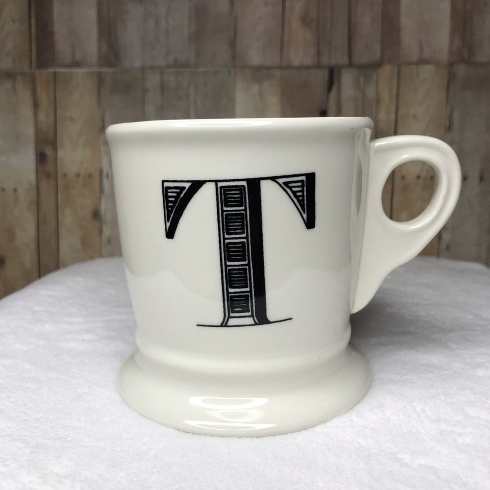 Anthropologie Monogram Coffee Mug